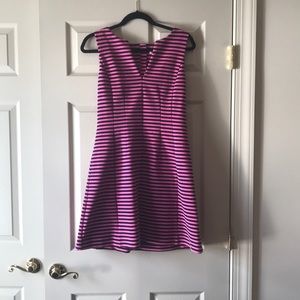 EUC Lilly Pulitzer Brielle Dress- Pink and Navy